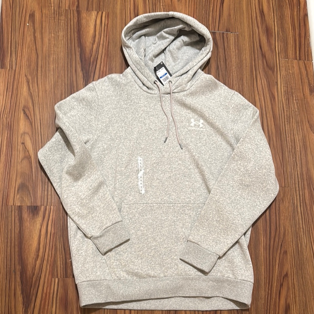 Under Armour Gray Pullover Hoodie Sweatshirt - Picture 1 of 5